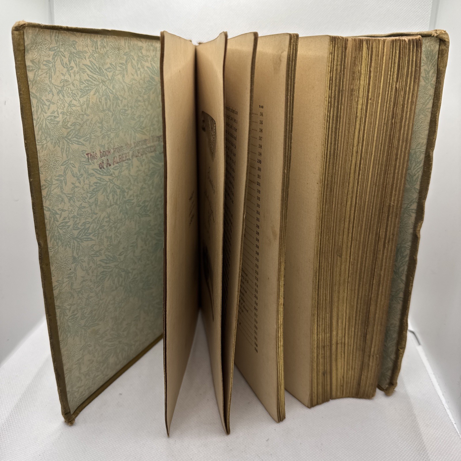 Antique Victorian Book 1882 GOLDEN THOUGHTS ON MOTHER HOME & HEAVEN