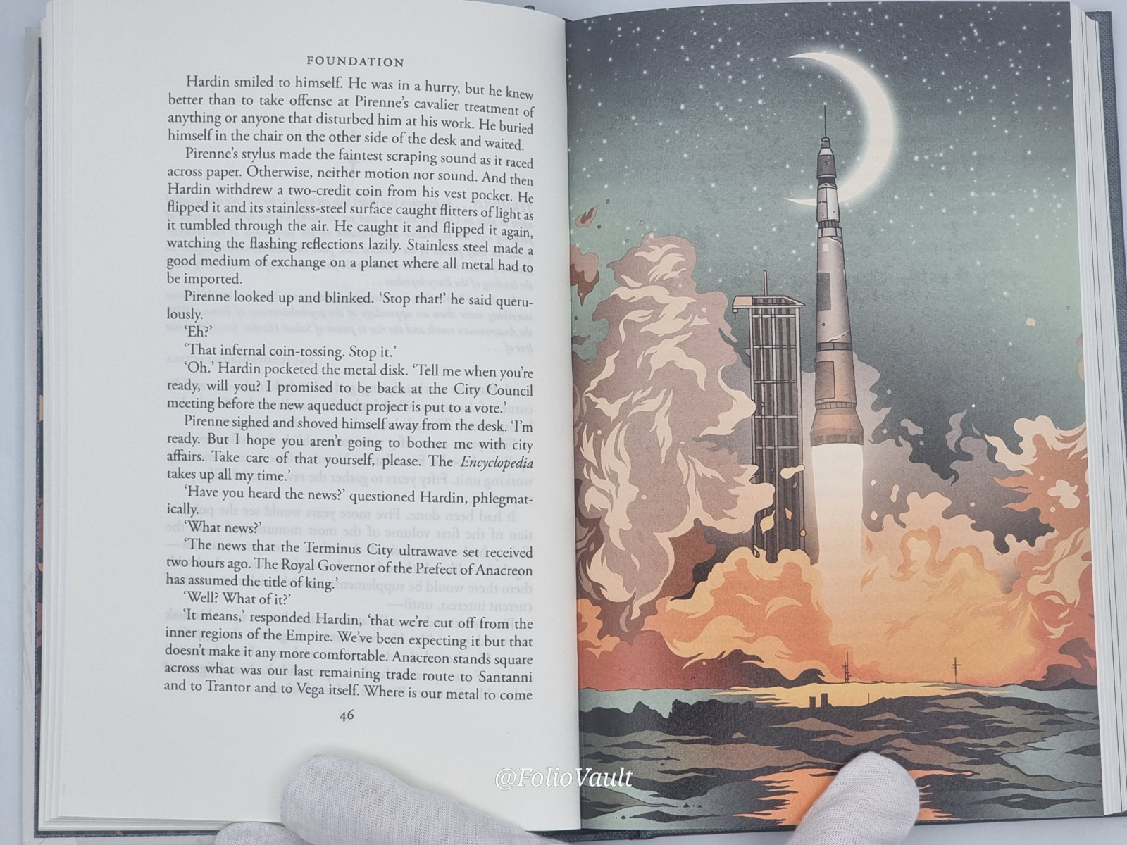 The Foundation Trilogy (3 vol.) – Isaac Asimov – Folio Society – 2021 – VGC