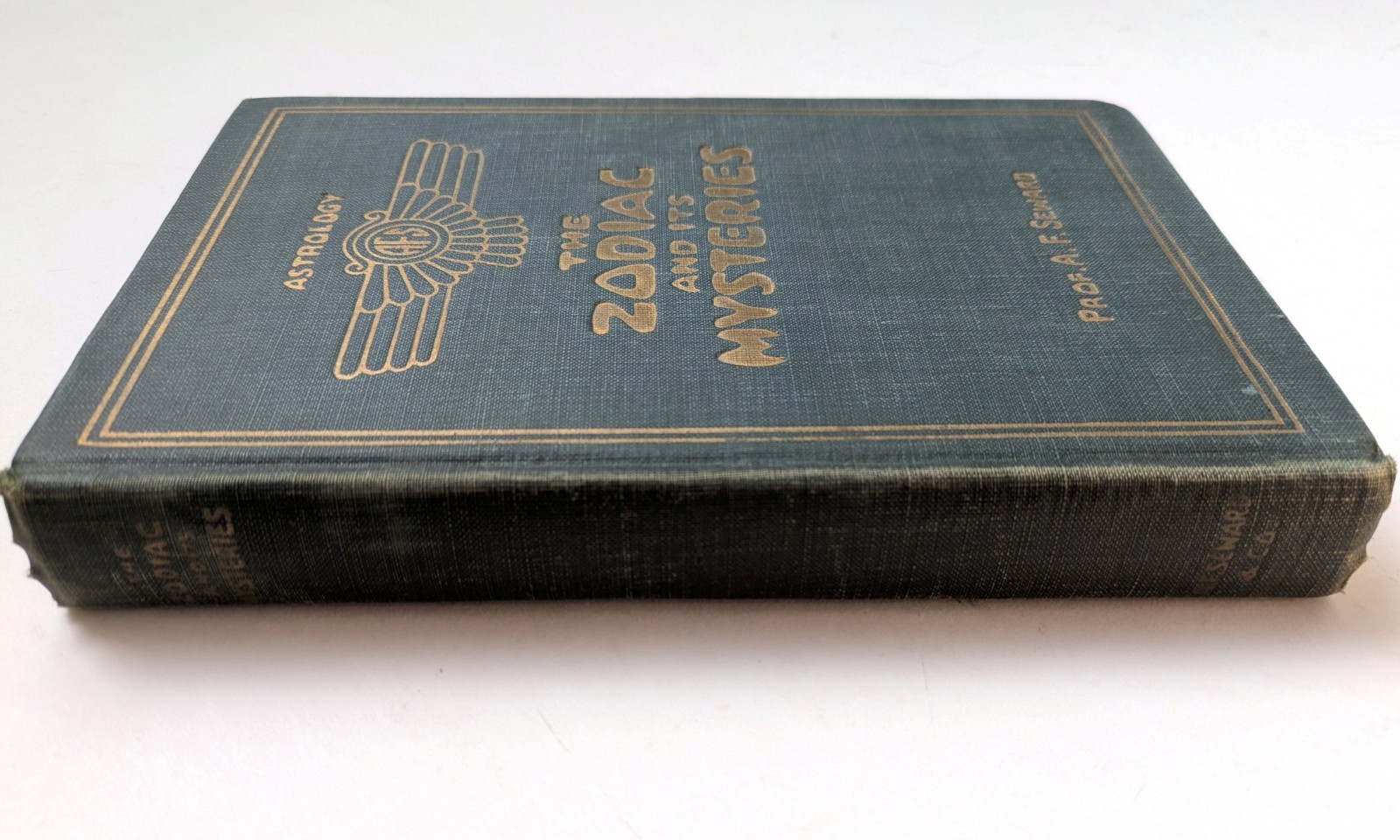 A.F. Seward Zodiac and Its Mysteries 1923 Antique Occult Astrology + Rare Flyers