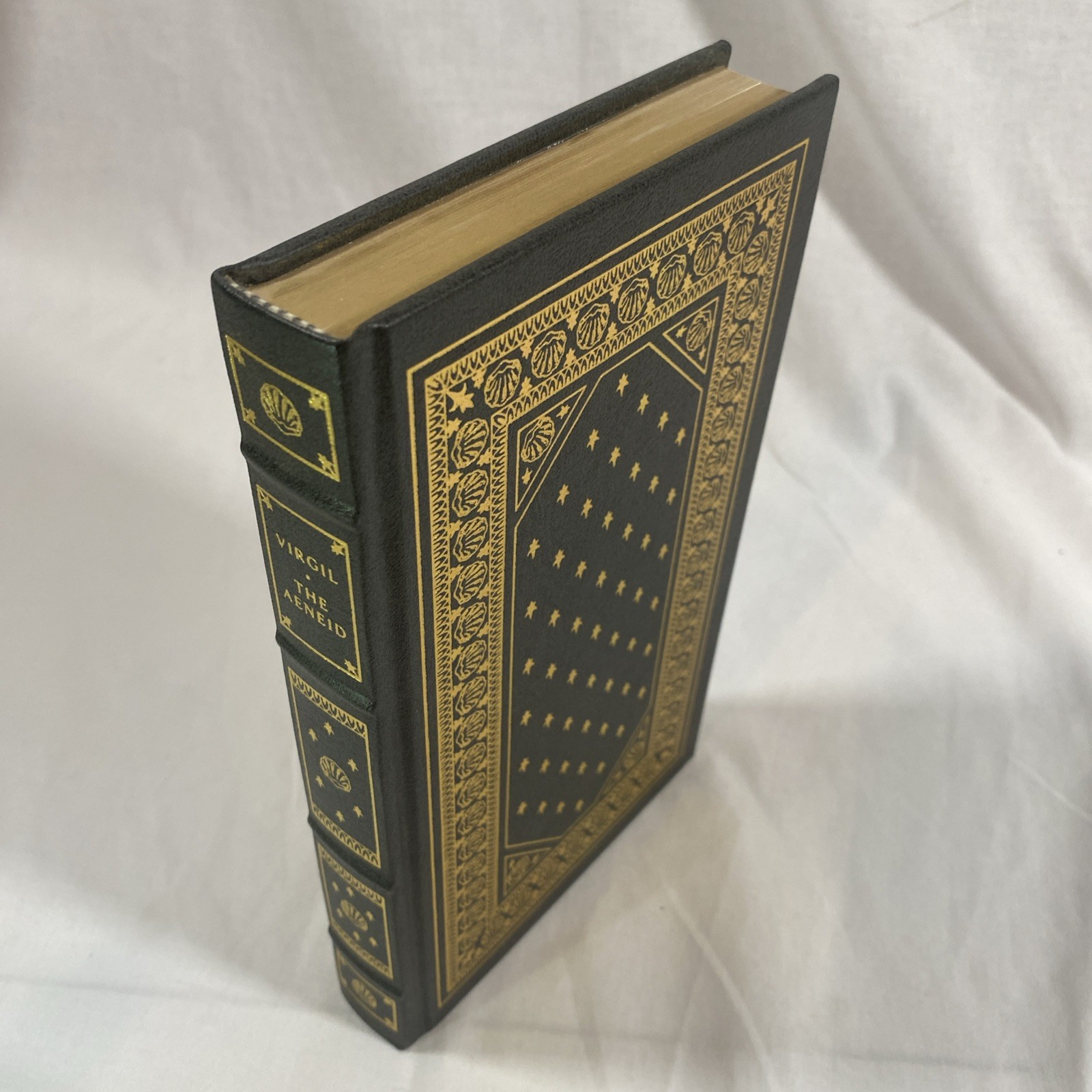 Lot of 5 Franklin Library Classics Leather Hardcover Books Staging Decorating