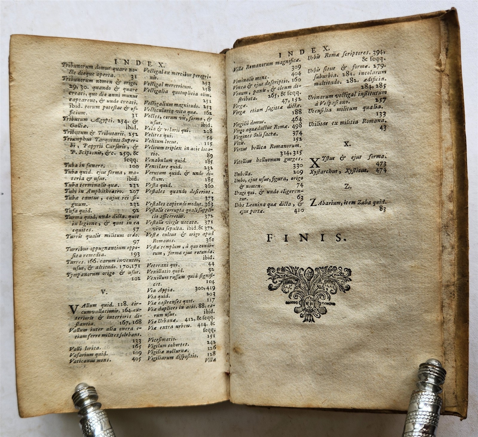 1657 ROMAN ANTIQUITIES illustrated ANTIQUE vellum bound