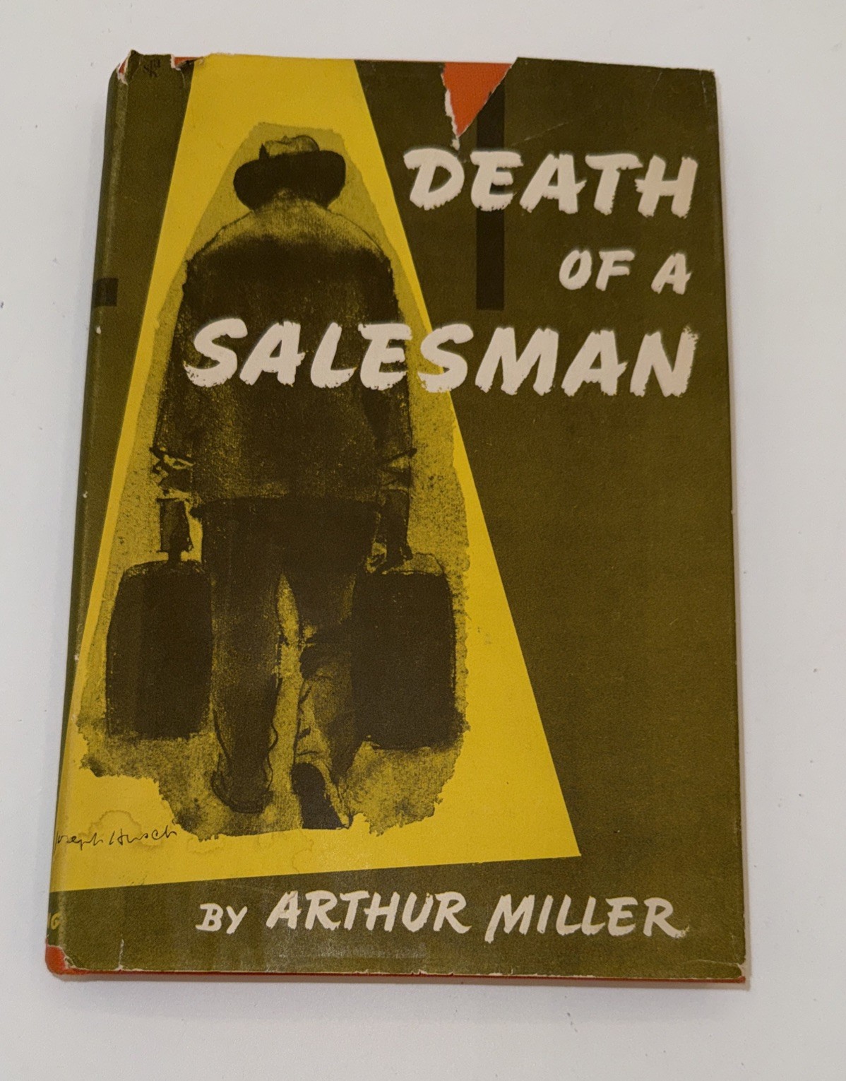 Death of a Salesman Arthur Miller Viking Press 1949 1st BOMC Edition HC DJ