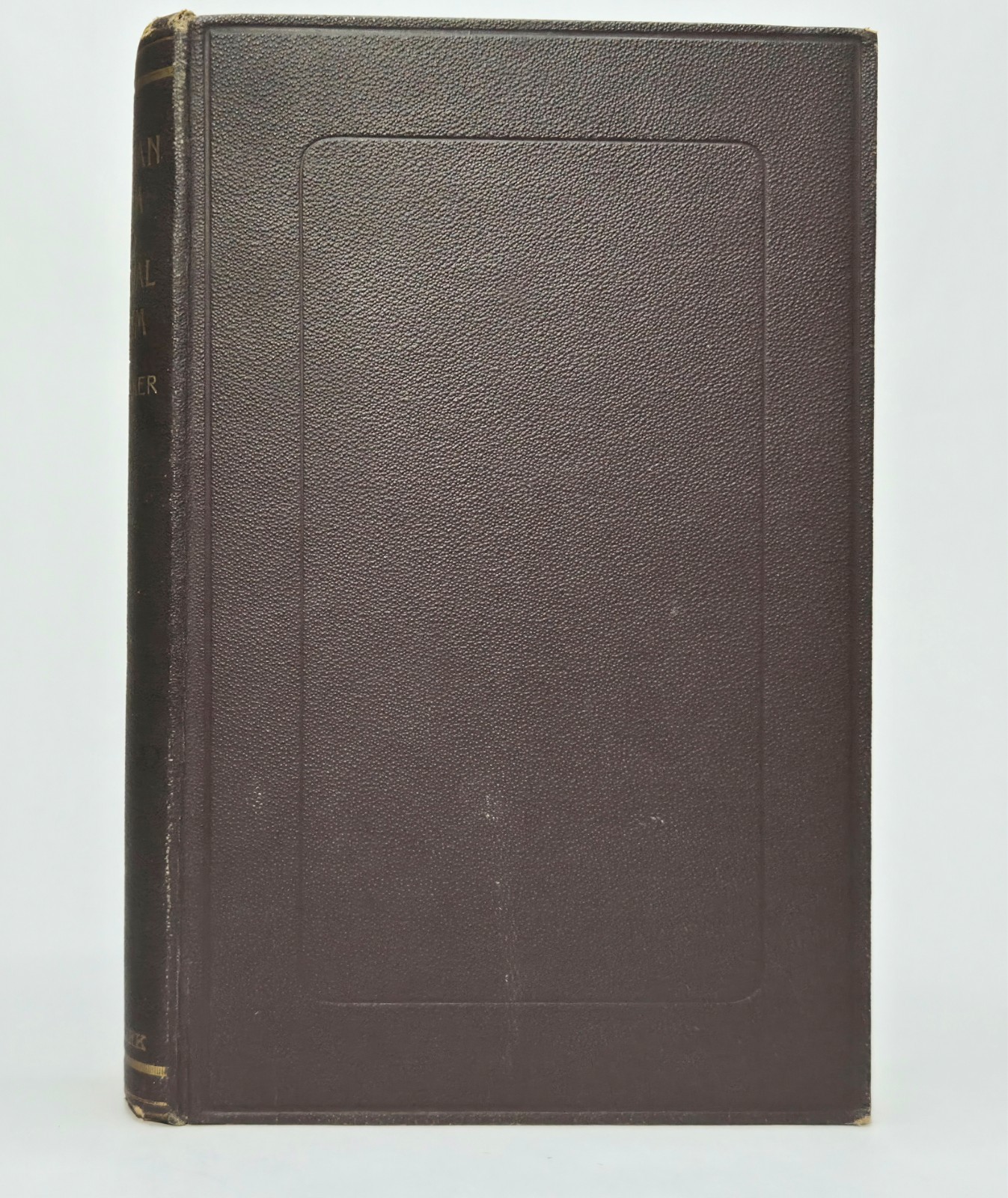 Christian Theism And A Spiritual Monism 1906 W L Walker 1st Edition/Printing HC