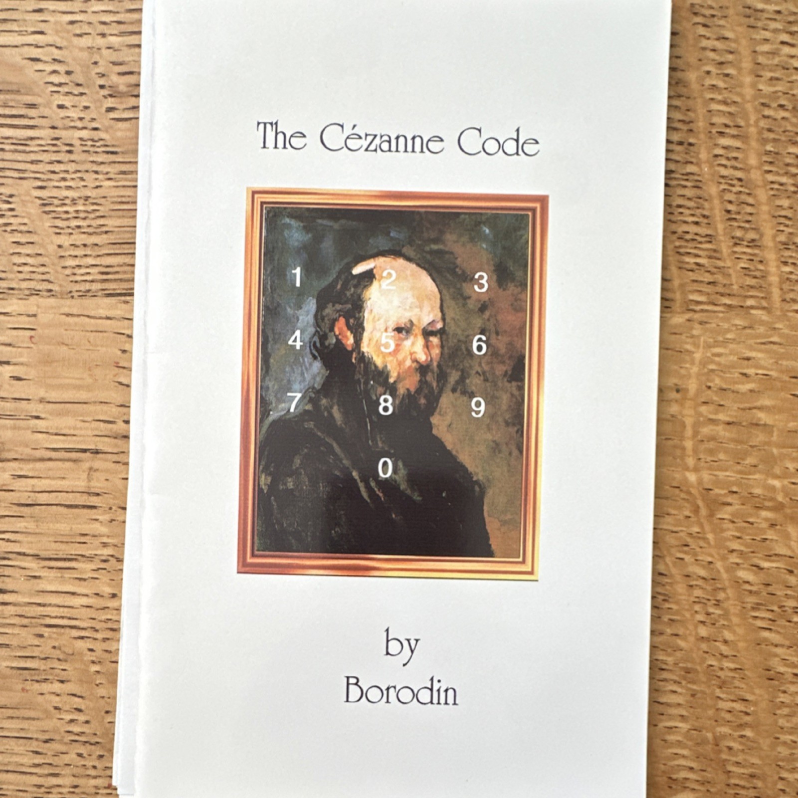 The Cézanne Code by Borodin Art Illustrated Softcover English