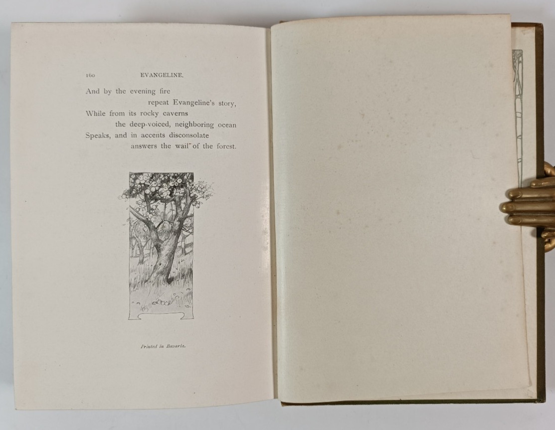 Evangeline by Longfellow. Illustrated by Arthur Dixon. Good Conduct Prize 1912