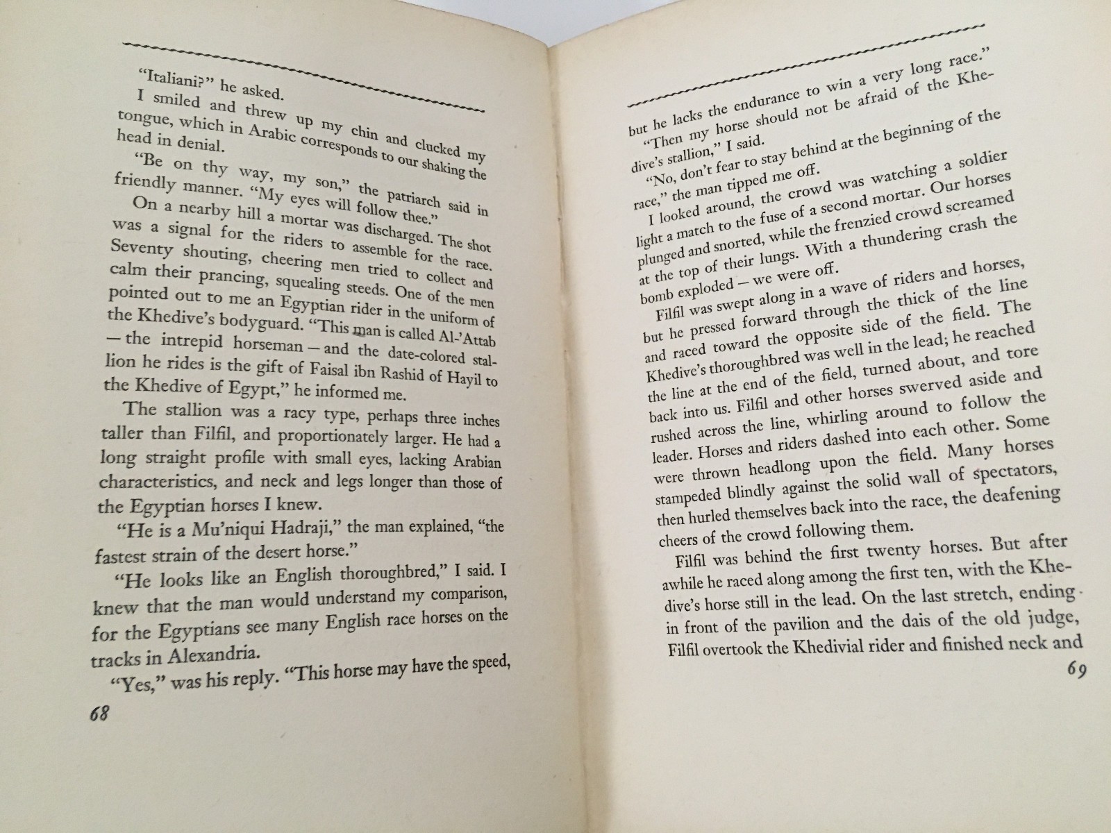 Drinkers of the Wind by Carl Raswan – Hardcover, 1942 Second Printing