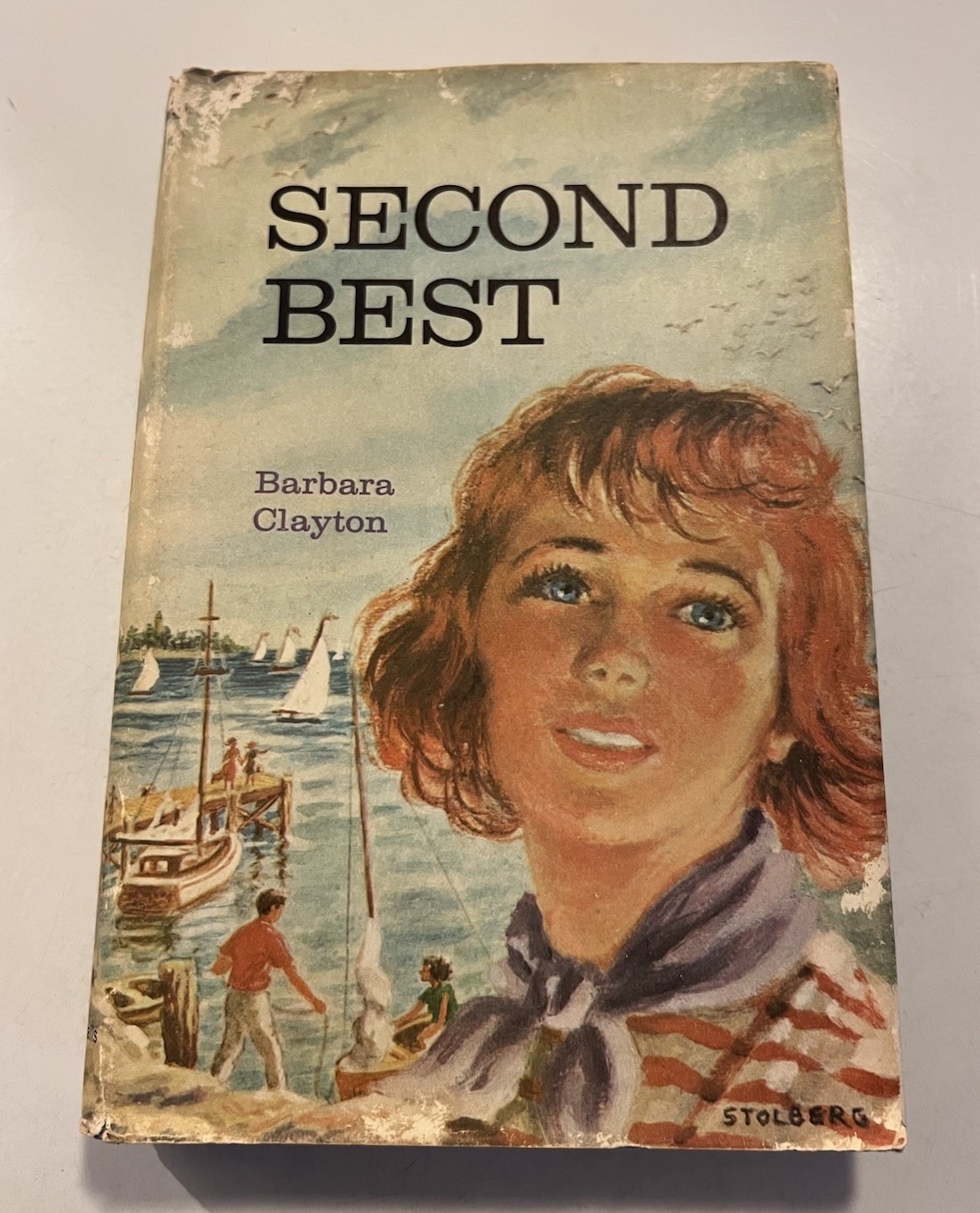 SECOND BEST by BARBARA CLAYTON Funk Wagnalls Hardcover 1963 Book Club Edition.
