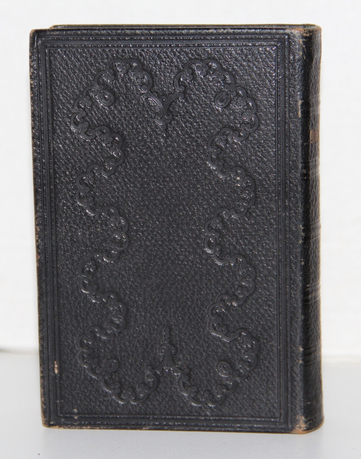 Bible 1884 Colour Maps Embossed Leather Boards Walton, F. M.