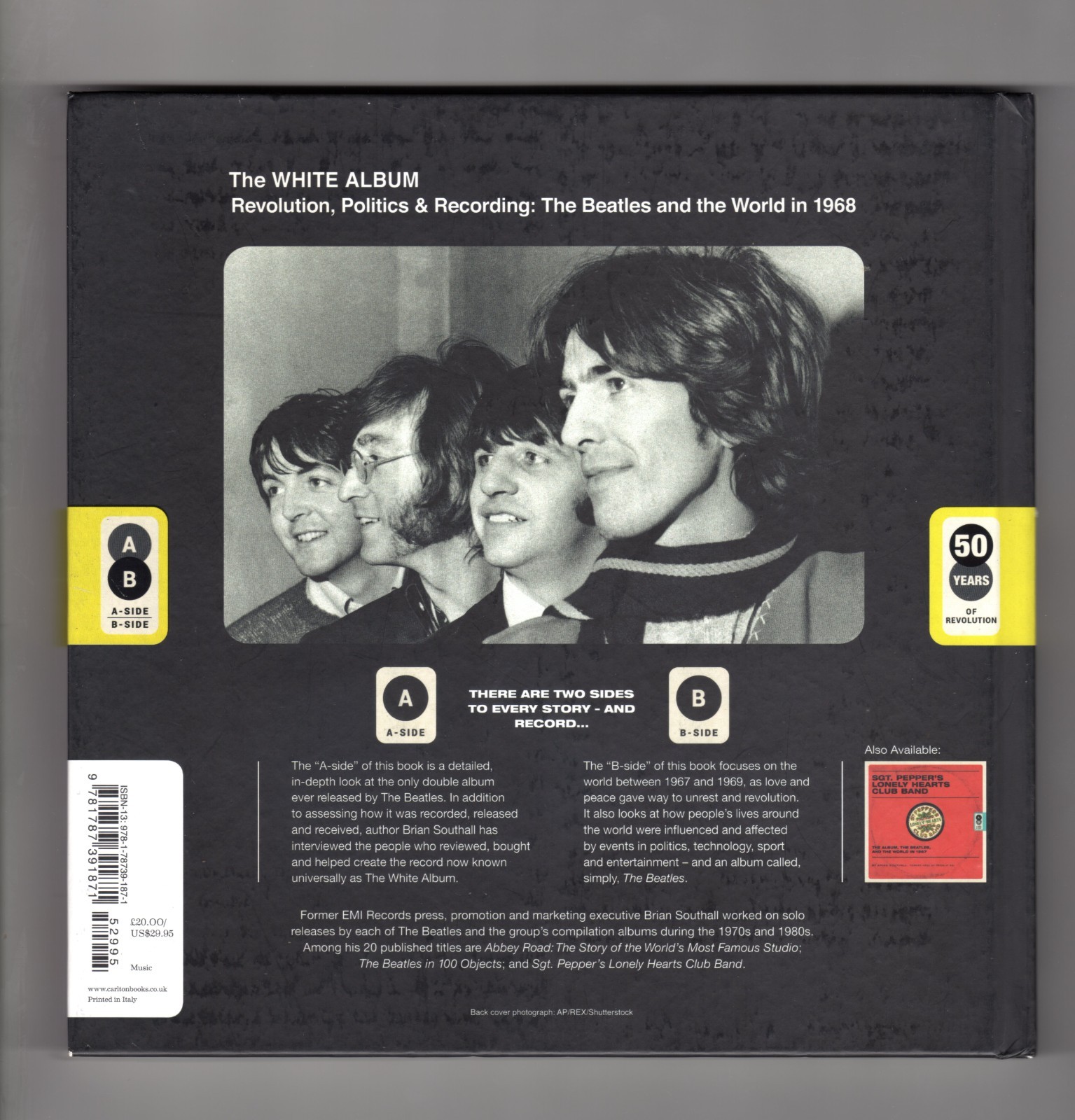 Beatles “The White Album” 2018 Carlton Press 10″ X 10″ 192 Page Hardbound Book