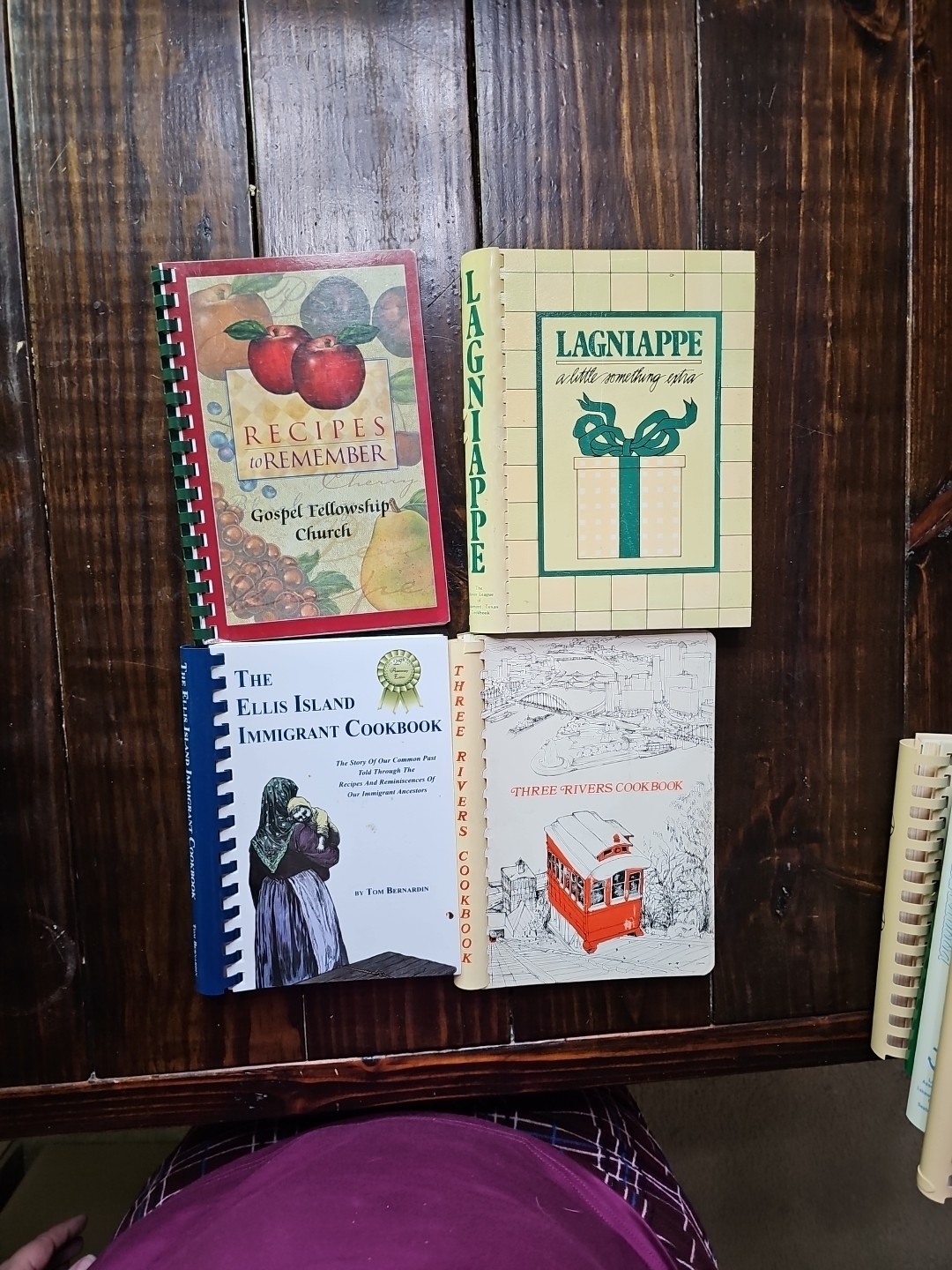 24 Vintage Community Spiral Bound Church Cookbooks Lot Southern Recipes