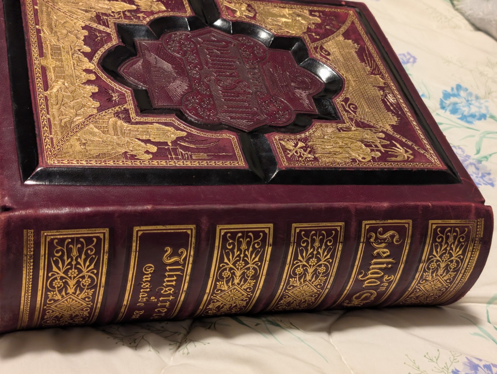 Rare Swedish Illustrated Bible–Den Heliga Skrift, 1880s H. M. Melin/Gustave Doré