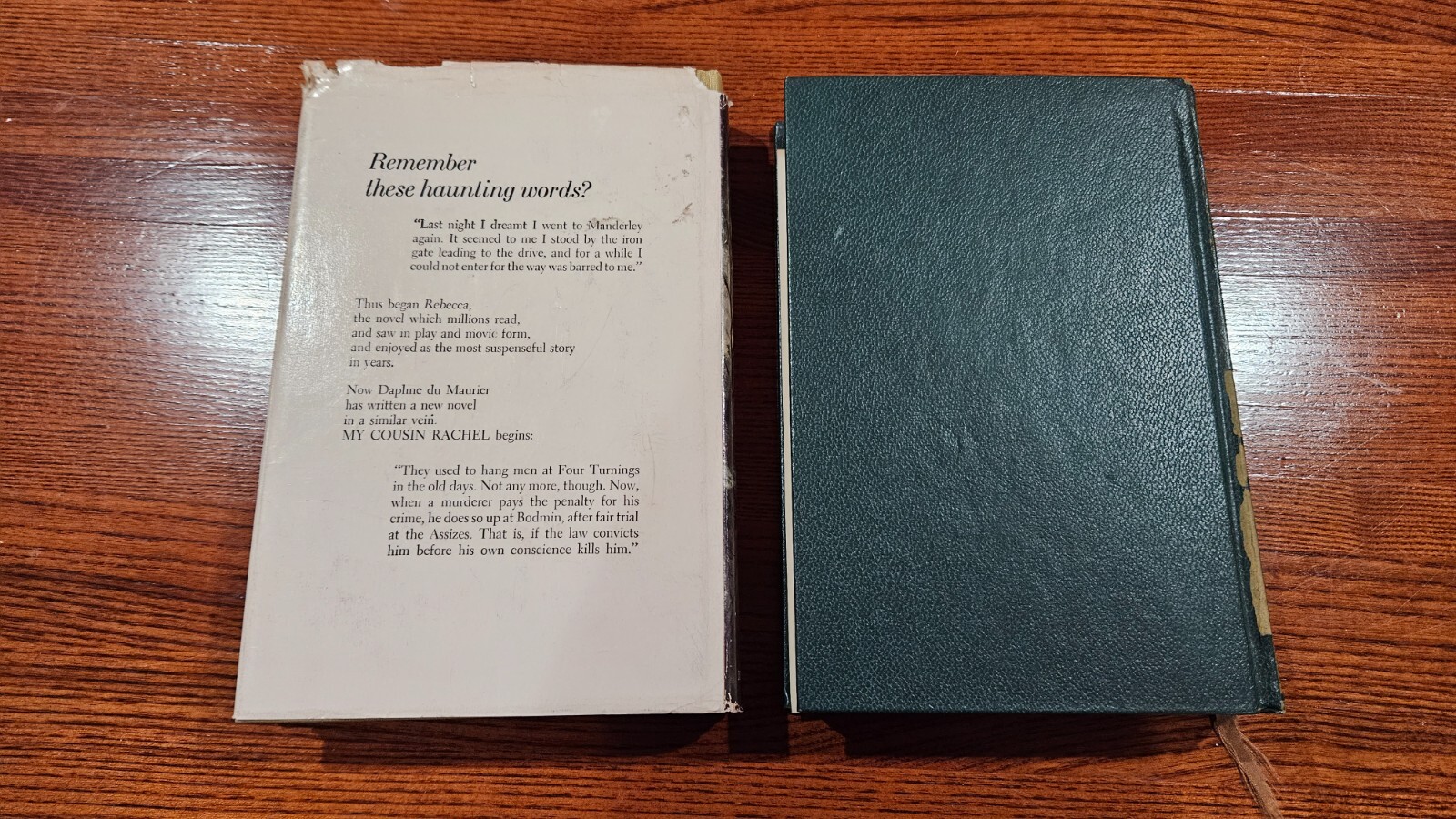 Daphne Du Maurier HC 1st First My Cousin Rachel 1952 Doubleday Rebecca Library