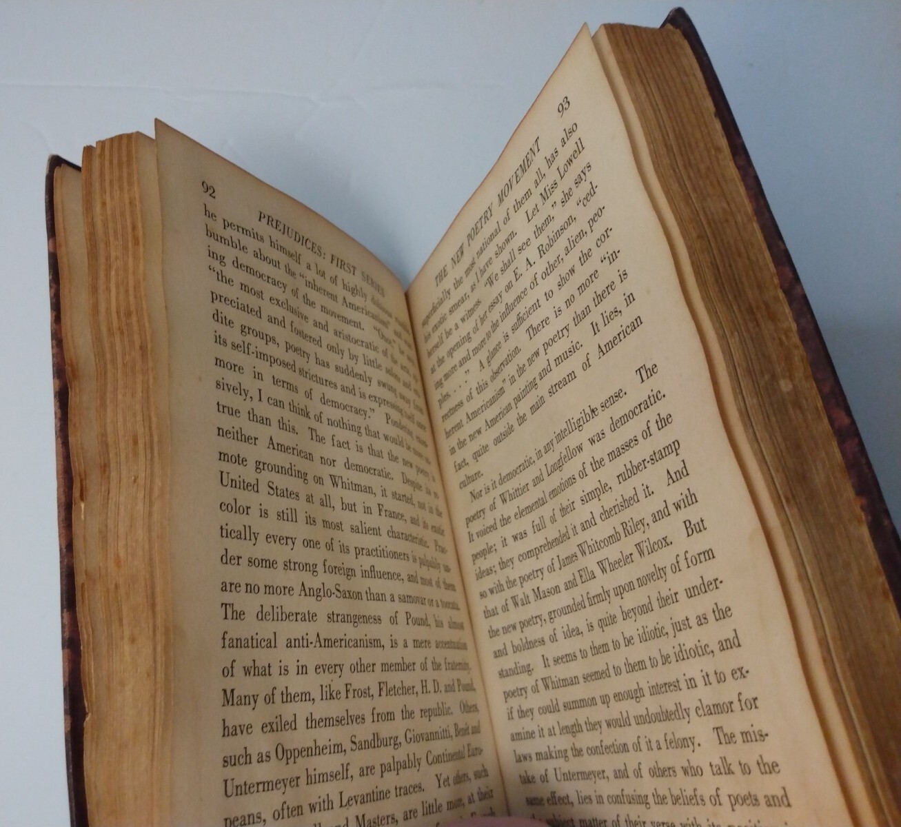 Prejudices 1 First Series Book By H. L. Mencken Alfred A. Knopf 1925