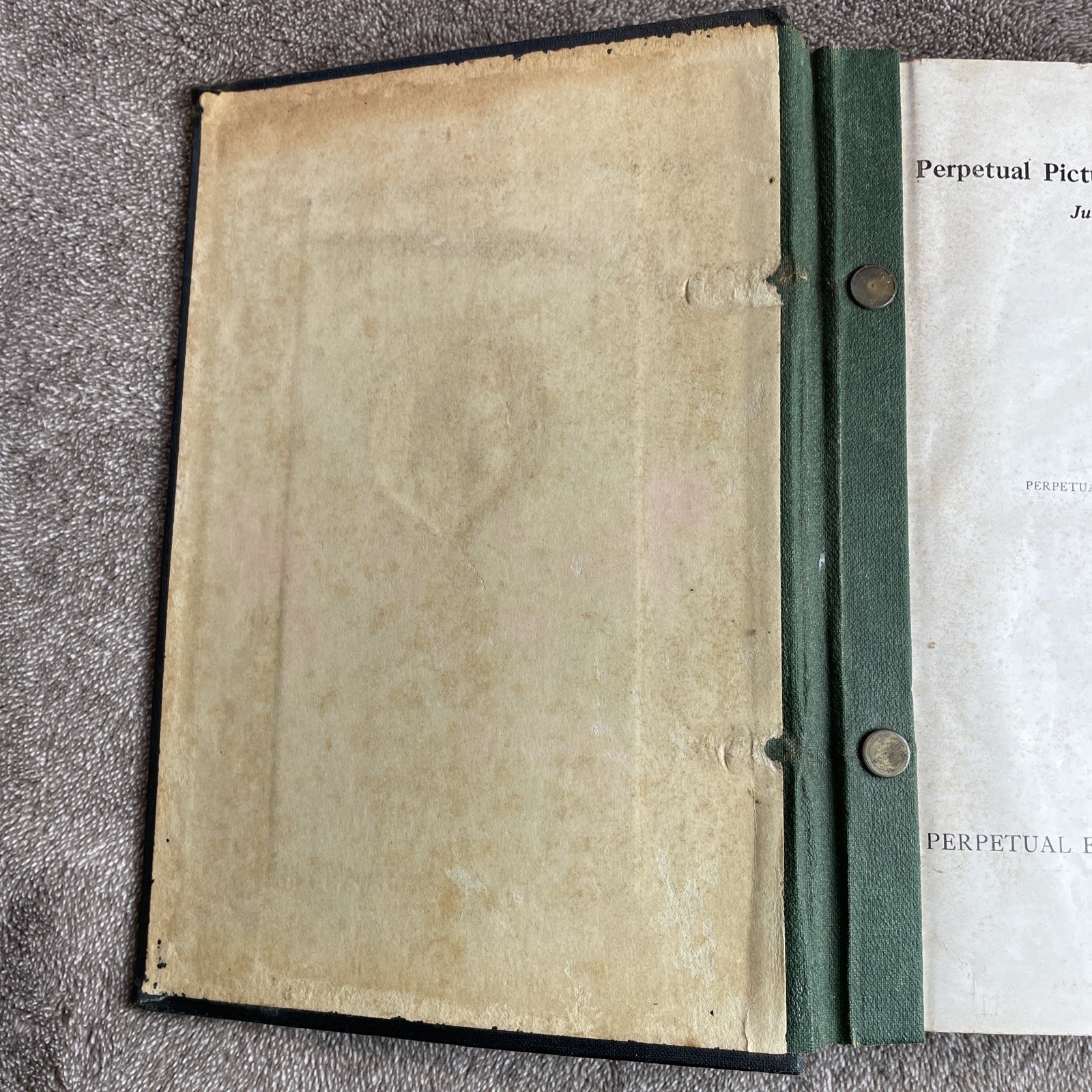 1928 Encyclopedia “Perpetual Pictured Loose Leaf Extension” The Source Book