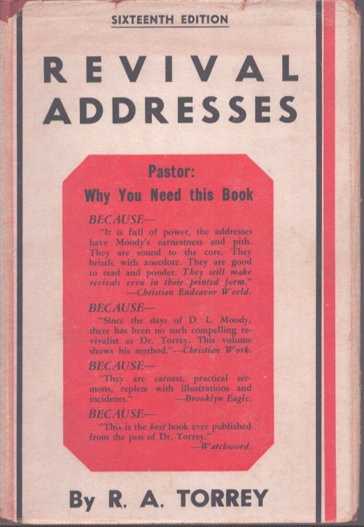 REVIVAL ADDRESSES