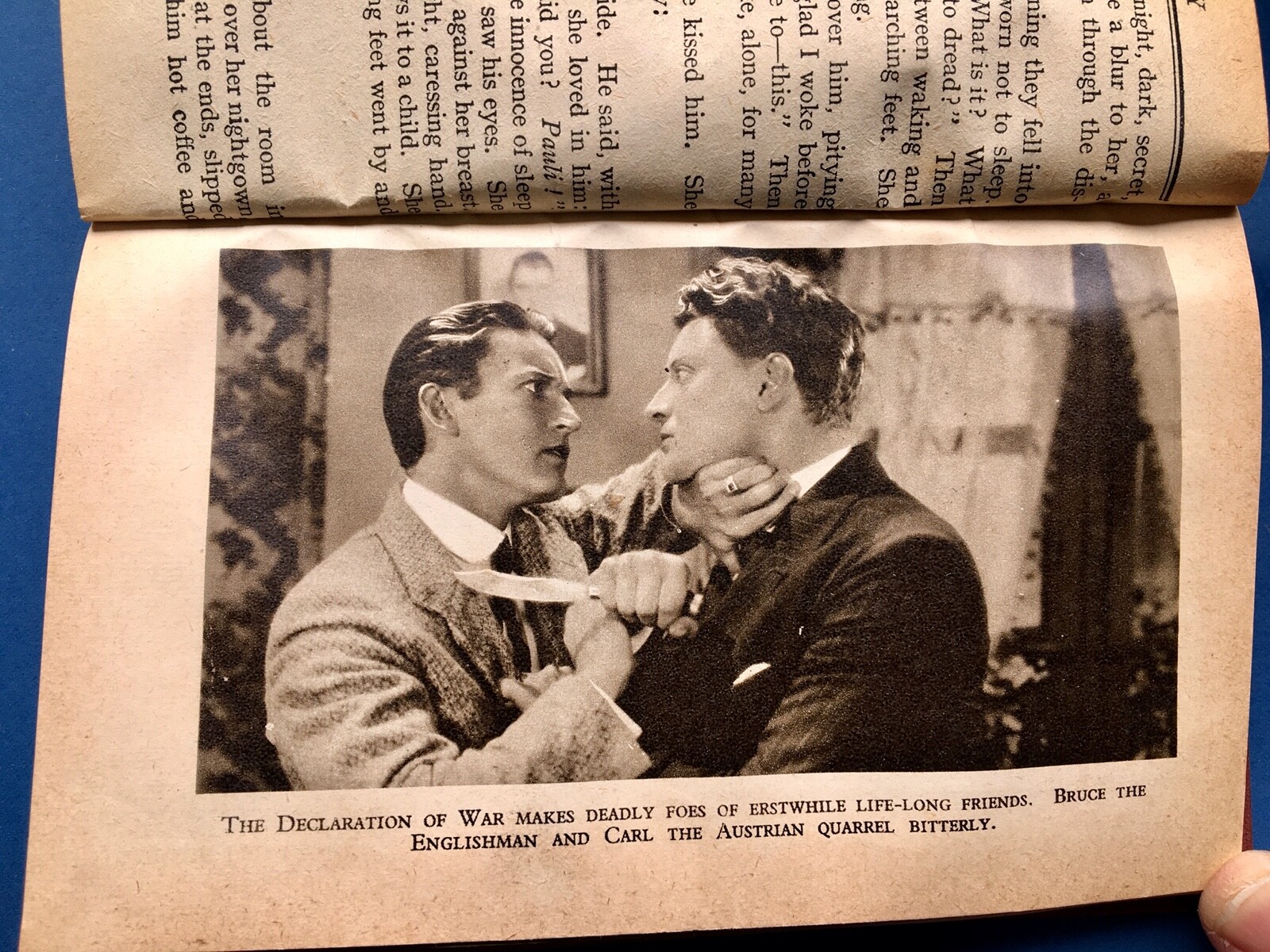 The Enemy Hardback 1920s Photoplay Channing Pollock Fred Niblo Lillian Gish RARE