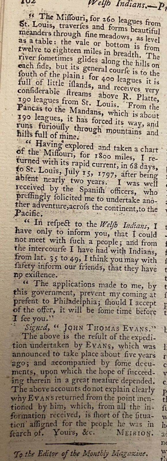 1798 MONTHLY MAGAZINE TRAVELING IN NEW YORK CITY NJ PA MISSOURI TRIBES ~ Binding