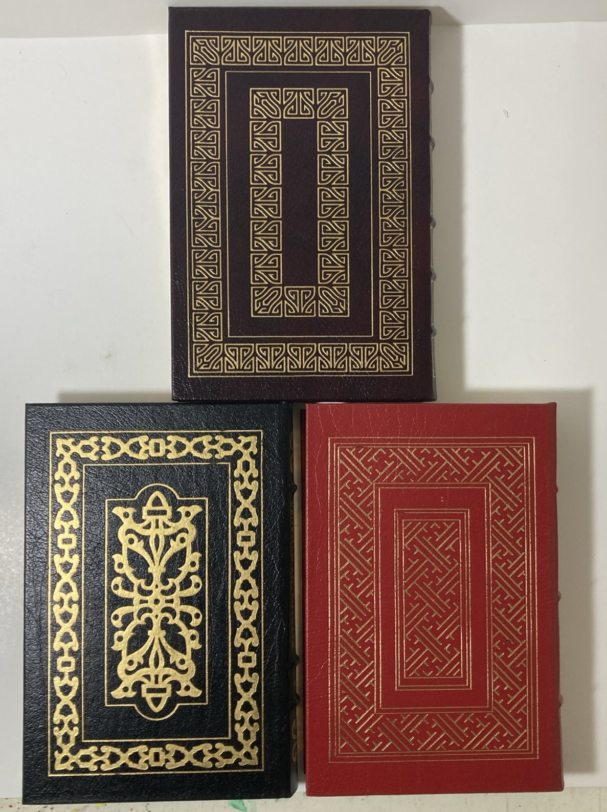Lot of 7 – Easton Press Great Lives History | MARCO POLO | JULIUS CAESAR | MAO