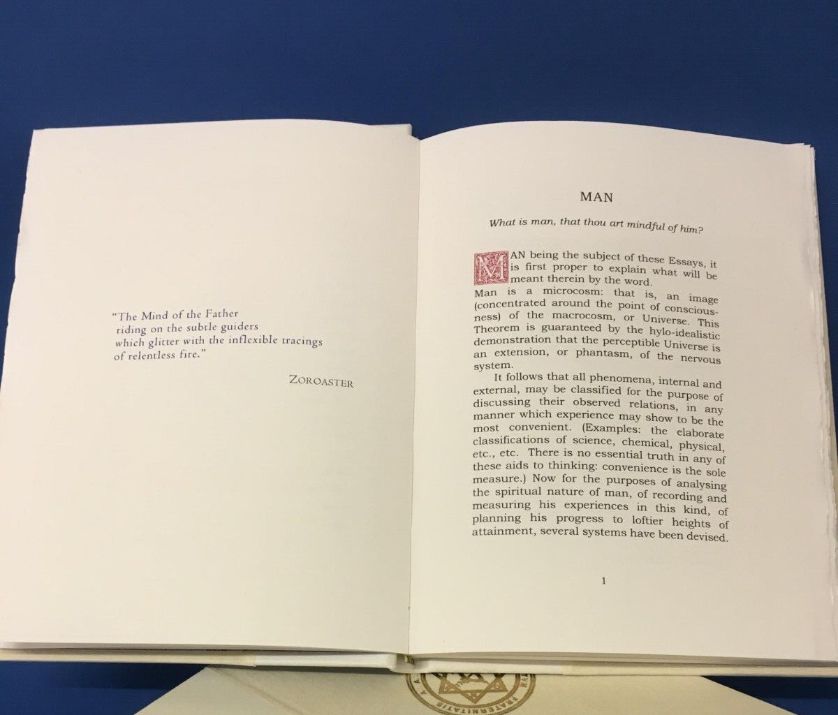 Aleister Crowley Little Essays Toward Truth limited edition rare deluxe occult