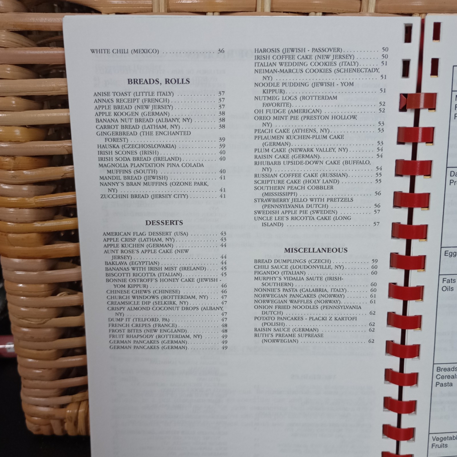 State Of New York Dormitory Authority Heritage Cookbook Albany, NY 1999