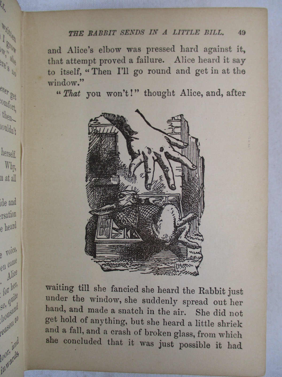 “Alice’s Adventures in Wonderland” Carroll Illust. Tenniel ca 1900 Hurst & Co HC
