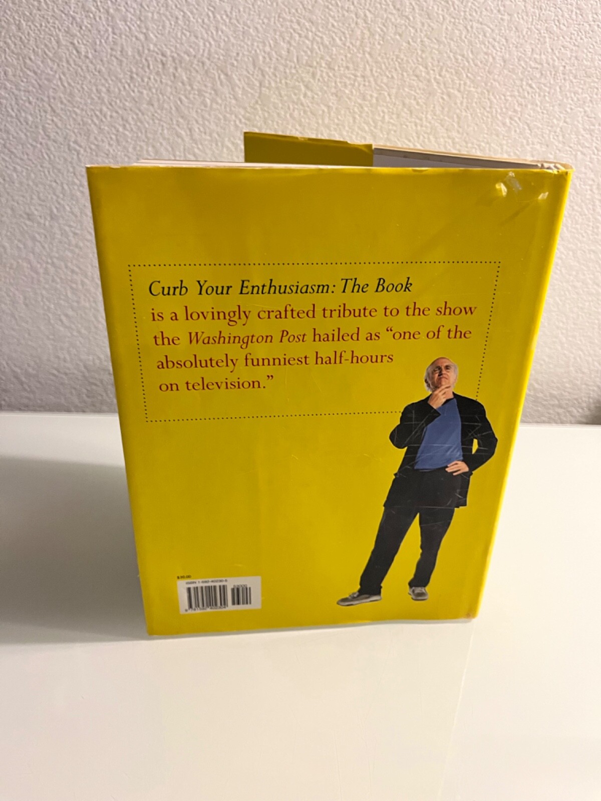 Larry David CURB YOUR ENTHUSIASM The Book HBO 2006 Gotham 1st Ed. 1st Print HCDJ