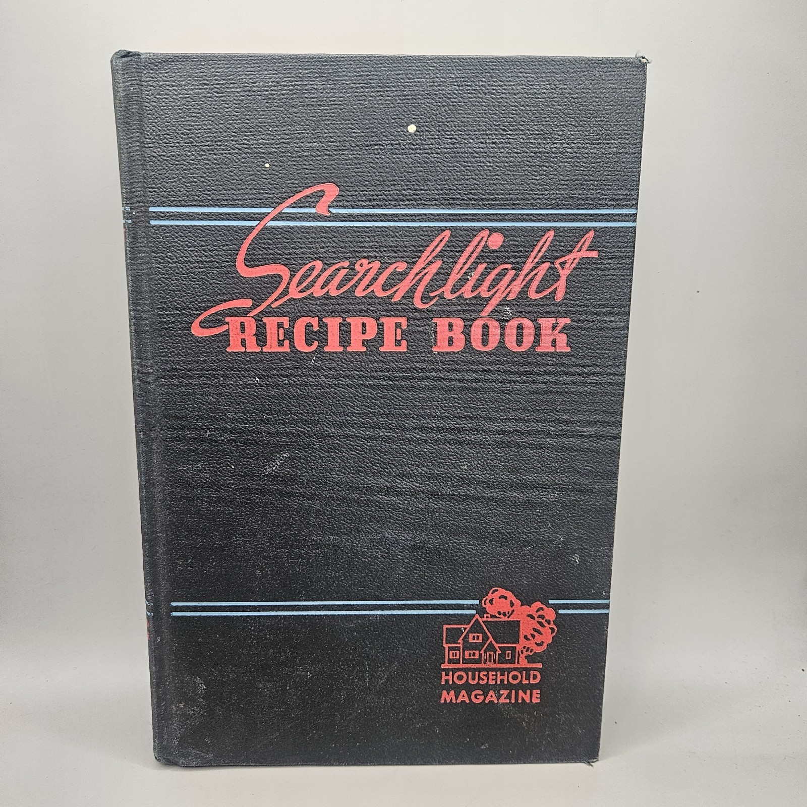 The Household Searchlight Recipe Book Vintage Cookbook 1945 Tabbed Index 18th Ed
