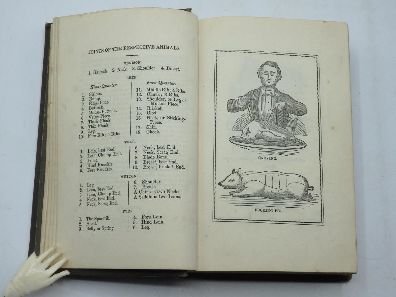 Antique c1870 EVERY FAMILY’S COOKERY BOOK By an Experienced Victorian Cook