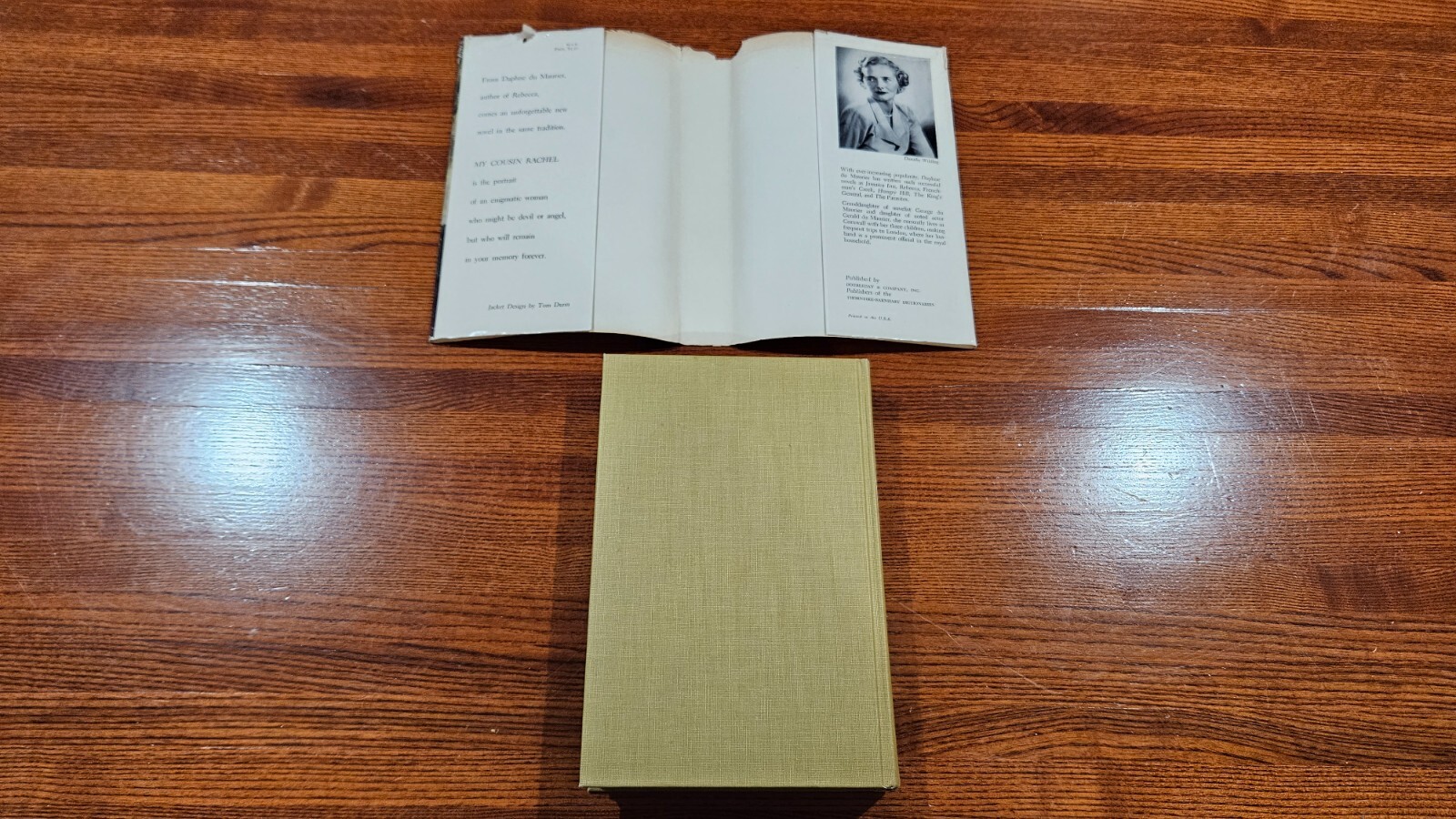 Daphne Du Maurier HC 1st First My Cousin Rachel 1952 Doubleday Rebecca Library