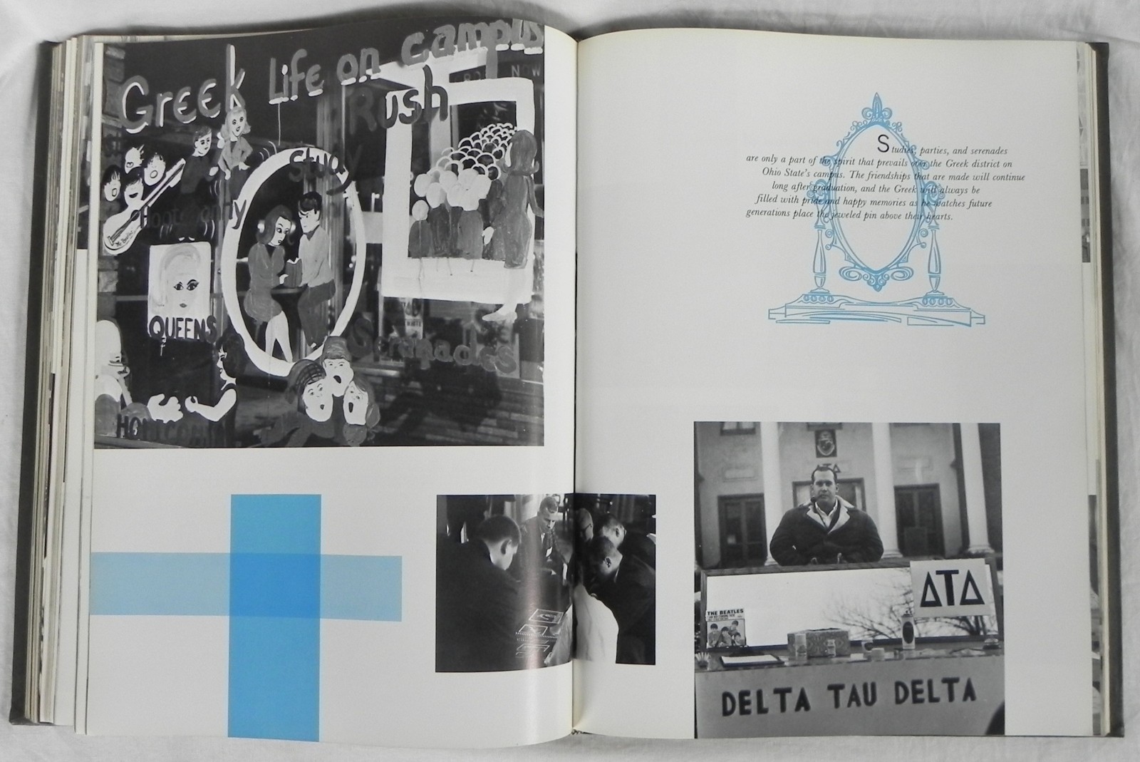 The Ohio State University “Makio” 1964 Yearbook, 480 Pages, Exc. Cond. Unsigned