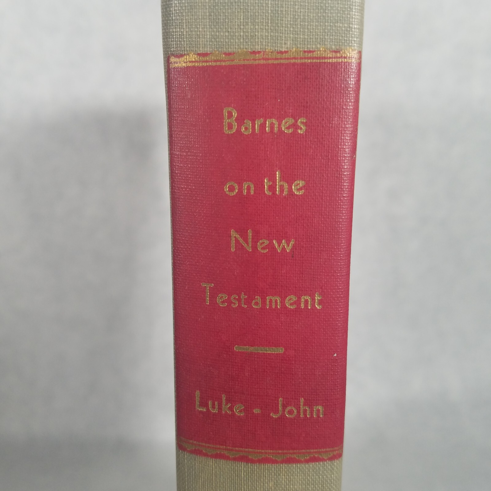 Albert Barnes Lot of 2 Notes on the New Testament: Matthew, Mark, Luke and John